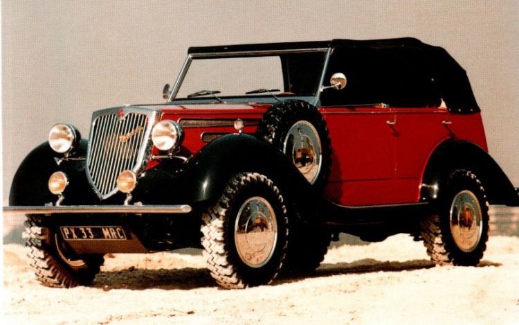 Der erste Mitsubishi Geländewagen PX33